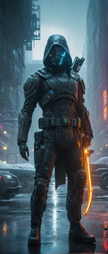 mute,cyberpunk,sci - fi,sci-fi,sci fi,scifi,vigil,rain suit,echo,baymax,walking in the rain,battlefield,pedestrian,steel man,space-suit,hk,mercenary,enforcer,4k wallpaper,cinematic,Photography,General,Sci-Fi