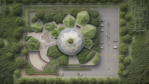 giant buddha of tian tan,dhammakaya pagoda,view from above,urban park,landscape plan,school design,3d rendering,mother earth statue,monument protection,urban design,bird's-eye view,highway roundabout,overhead view,top view,k13 submarine memorial park,sculpture park,chinese architecture,helipad,aerial landscape,traffic circle,Landscape,Landscape design,Landscape space types,None
