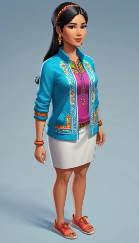 pocahontas,moana,maya,american indian,polynesian girl,plus-size model,mulan,incas,3d model,adelita,aztec,amerindien,the american indian,tribal chief,polynesian,gordita,zoroastrian novruz,missisipi aligator,asian woman,cherokee,Unique,3D,Isometric