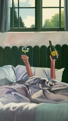 woman on bed,feet with socks,breakfast in bed,oil on canvas,summer still-life,woman with ice-cream,girl in bed,homer simpsons,holding shoes,toucans,bird feet,woman laying down,painting technique,woman eating apple,bird painting,gobelin,david bates,carol m highsmith,carol colman,still life of spring