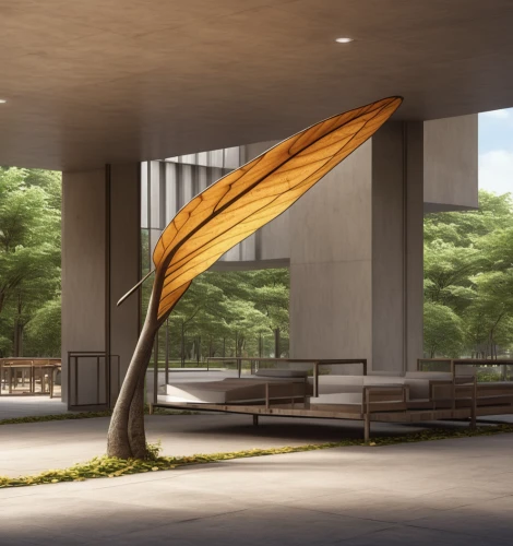 corten steel,bus shelters,japanese architecture,3d rendering,futuristic architecture,futuristic art museum,outdoor structure,render,archidaily,folding roof,underpass,school design,sky space concept,overpass,moveable bridge,outdoor bench,public art,awnings,daylighting,pergola,Photography,General,Realistic