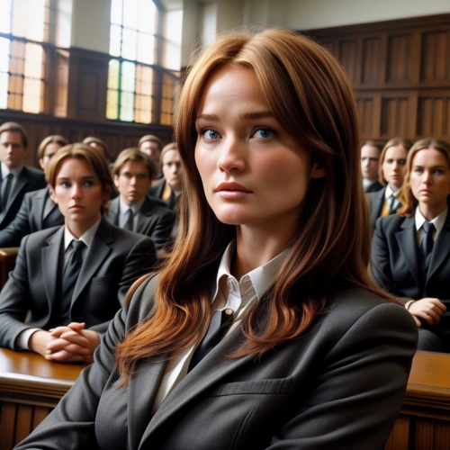 barrister,detention,lawyer,the girl's face,private school,clary,jury,attorney,hitchcock,the hunger games,katniss,clove,school uniform,businesswomen,head woman,lawyers,civil servant,common law,law and order,suits