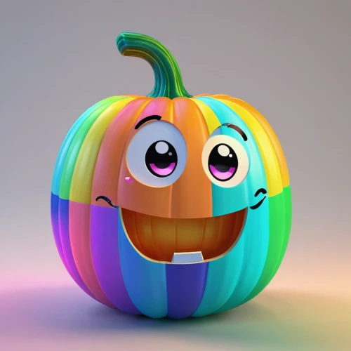 halloween vector character,candy pumpkin,neon pumpkin lantern,calabaza,halloween pumpkin,funny pumpkins,stylized macaron,halloween pumpkin gifts,cinema 4d,3d model,decorative pumpkins,striped pumpkins,halloweenchallenge,pumpkin lantern,retro halloween,jack o lantern,jack-o'-lantern,pumpkin,cucurbit,halloween pumpkins,Unique,3D,3D Character