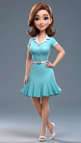 doll dress,dress doll,3d figure,3d model,princess anna,cute cartoon character,fashion doll,a girl in a dress,fashion dolls,female doll,princess sofia,model years 1958 to 1967,plus-size model,cocktail dress,animated cartoon,3d modeling,disney character,3d rendered,doll figure,pinup girl,Unique,3D,3D Character