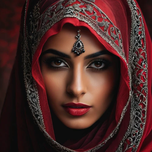 muslim woman,indian woman,indian bride,arab,islamic girl,east indian,yemeni,muslima,indian girl,ethnic design,arabian,middle eastern,orientalism,red riding hood,shades of red,red cape,arab night,pure arab blood,middle eastern monk,lady in red,Photography,General,Fantasy