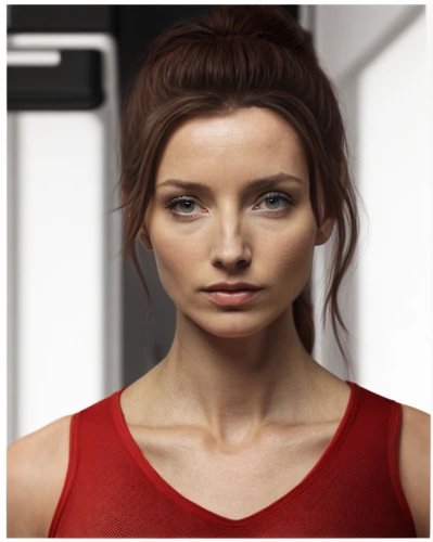 female model,woman face,3d model,natural cosmetic,sprint woman,artificial hair integrations,image manipulation,3d modeling,woman's face,female runner,3d rendering,realdoll,treadmill,3d rendered,the girl's face,visual effect lighting,sculpt,digital compositing,red skin,seamless texture