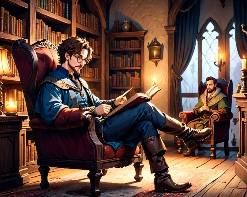 jrr tolkien,reading,game illustration,bookworm,scholar,bard,hamelin,sci fiction illustration,librarian,read a book,hogwarts,relaxing reading,tutor,fantasy picture,cg artwork,fairy tale character,games of light,harry potter,readers,art bard,Anime,Anime,General