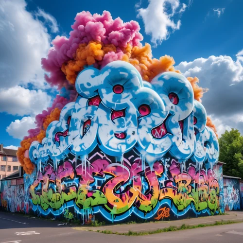 graffiti art,smoke art,smoke bomb,graffiti,rainbow clouds,aerosol,grafitty,graffiti splatter,grafiti,paper clouds,spray can,berlin-kreuzberg,urban art,berlin,cloud roller,mushroom cloud,grafitti,mural,paint stoke,spray cans,Photography,General,Realistic