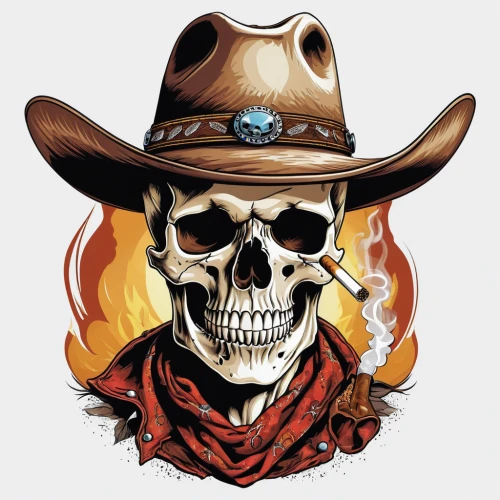 cowboy bone,western,cowboy,witch's hat icon,sheriff,cowboys,wild west,stetson,cowboy hat,vector illustration,western riding,straw hat,fire background,linkedin icon,skull racing,straw hats,store icon,png image,skull bones,cowboy beans