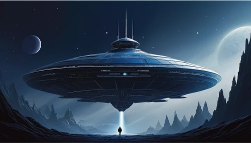 alien ship,sci fiction illustration,futuristic landscape,spaceship,ufos,ufo,spaceship space,sci fi,starship,space ship,cg artwork,ufo intercept,airships,scifi,space ships,flying saucer,sci-fi,sci - fi,star ship,saucer,Conceptual Art,Sci-Fi,Sci-Fi 25