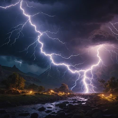 lightning storm,thunderstorm,nature's wrath,lightning strike,lightning,lightning bolt,monsoon banner,thunderclouds,the storm of the invasion,thunderstorm mood,fantasy landscape,lightening,thunderheads,a thunderstorm cell,strom,lightning damage,fantasy picture,storm,san storm,force of nature,Photography,General,Fantasy