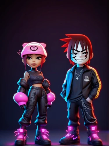 game characters,scandia gnomes,pubg mascot,mini e,gangstar,chibi kids,ninjas,high-visibility clothing,characters,hym duo,3d render,little boy and girl,avatars,game art,workers,ganmodoki,kids illustration,rappers,anime 3d,cartoon ninja,Photography,General,Sci-Fi