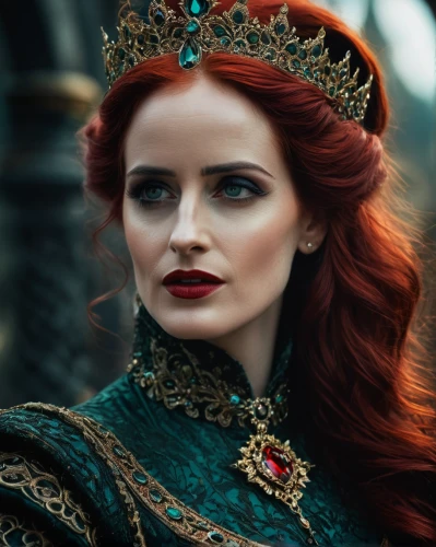 celtic queen,miss circassian,celtic woman,fantasy portrait,fantasy woman,imperial crown,diadem,crowned,princess sofia,fairy queen,victorian lady,fairy tale character,queen crown,queen anne,merida,redheads,the enchantress,elizabeth i,thracian,regal,Photography,General,Fantasy