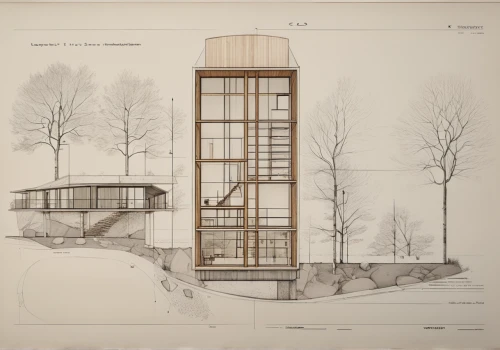 timber house,archidaily,tree house,stilt house,tree house hotel,architect plan,kirrarchitecture,garden elevation,house drawing,wooden sauna,treehouse,observation tower,wooden construction,inverted cottage,wooden house,wooden facade,house hevelius,stilt houses,school design,floating huts,Unique,Design,Blueprint