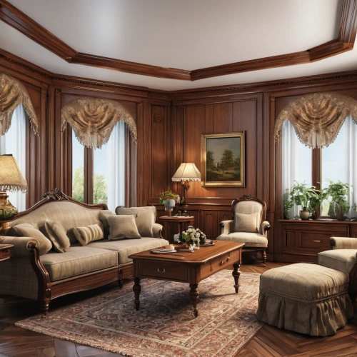 family room,luxury home interior,sitting room,3d rendering,billiard room,livingroom,ornate room,living room,great room,danish room,interior decoration,antique furniture,entertainment center,interior decor,interior design,china cabinet,apartment lounge,bridal suite,luxury suite,furniture,Photography,General,Realistic