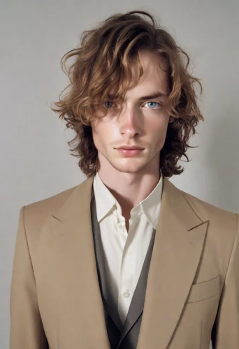 british semi-longhair,a wax dummy,male model,kooikerhondje,british longhair,composites,composite,men's suit,ginger rodgers,cg,formal guy,ringlet,austin stirling,jack rose,silk tie,shoulder length,brown fabric,robert harbeck,young man,young goose