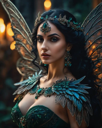 faerie,faery,fairy queen,fantasy woman,fairy,evil fairy,fairy peacock,fantasy art,fantasy portrait,garden fairy,3d fantasy,fae,the enchantress,fantasy picture,child fairy,little girl fairy,elves flight,sorceress,queen of the night,archangel,Photography,General,Fantasy