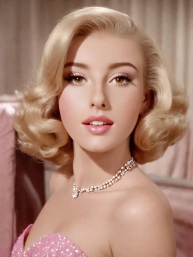 gena rolands-hollywood,model years 1960-63,ann margarett-hollywood,ann margaret,marylyn monroe - female,barbie doll,eva saint marie-hollywood,merilyn monroe,doris day,model years 1958 to 1967,vintage makeup,beauty icons,princess' earring,audrey,pink lady,marylin monroe,hollywood actress,1965,pearl necklace,jackie matthews