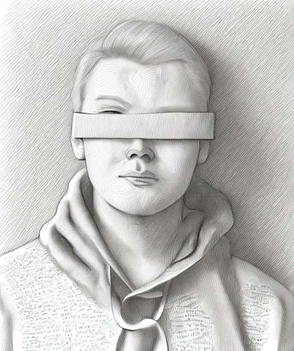 blindfold,blindfolded,pencil and paper,bird box,3d,pencil art,graphite,blind folded,3d man,digital drawing,see no evil,digital art,breathing mask,medical mask,pencil drawing,blind,digital,light mask,digital artwork,pastel paper,Design Sketch,Design Sketch,Character Sketch