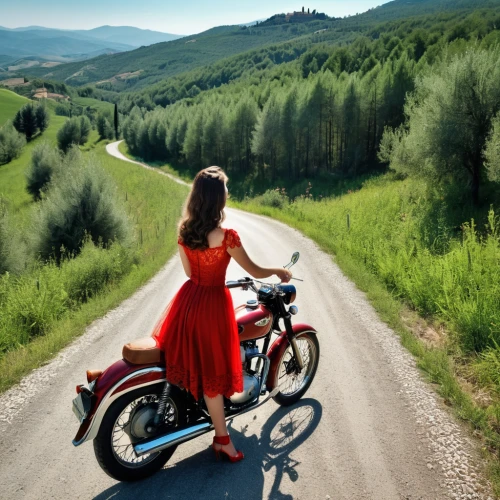 motorcycle tours,motorcycle tour,piaggio ciao,motorcycle battery,motorcycling,woman bicycle,motor-bike,travel woman,piaggio,tuscany,motorcycle accessories,electric bicycle,moped,motorcycles,winding road,two wheels,ride out,motorcyclist,motorbike,winding roads,Photography,General,Realistic