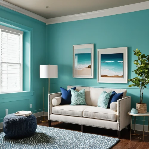 blue room,color turquoise,trend color,wall,contemporary decor,modern decor,plantation shutters,sitting room,stucco wall,search interior solutions,house painting,interior decor,blue leaf frame,interior decoration,family room,blue painting,decorates,house painter,livingroom,color combinations,Photography,General,Realistic