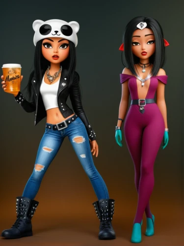 fashion dolls,designer dolls,3d model,3d figure,cute cartoon character,barmaid,bad girls,animated cartoon,drink icons,retro cartoon people,3d render,3d rendered,cartoon people,game characters,rum bomb,fashion doll,two types of beer,3d modeling,anime 3d,rockabella,Photography,General,Fantasy