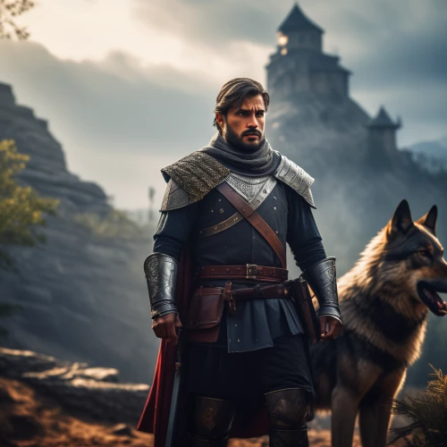 witcher,east-european shepherd,king arthur,companion dog,alsatian,king shepherd,carpathian shepherd dog,shepherd,shepherd mongrel,hound,athos,shepherd dog,hygenhund,game art,massively multiplayer online role-playing game,games of light,tyrolean hound,hanover hound,bohemian shepherd,the wanderer,Photography,General,Fantasy