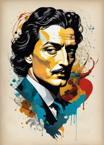 el salvador dali,wpap,dali,vector graphic,vector illustration,italian painter,fryderyk chopin,adobe illustrator,vector art,holmes,johnnycake,john doe,vector graphics,persian poet,chopin,gentleman icons,vector image,cool pop art,sherlock holmes,hans christian andersen,Unique,Design,Logo Design