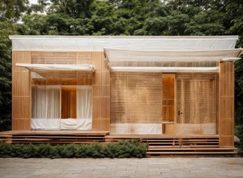 wooden sauna,bamboo curtain,cubic house,timber house,cube house,wooden house,wood doghouse,eco-construction,pop up gazebo,luxury bathroom,frame house,summer house,mirror house,insect house,sauna,wooden construction,garden shed,wooden hut,outdoor structure,archidaily,Architecture,General,Masterpiece,Humanitarian Modernism