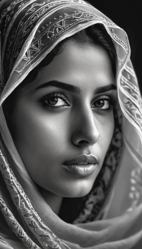 indian woman,indian girl,girl in cloth,islamic girl,muslim woman,regard,woman portrait,mystical portrait of a girl,charcoal drawing,girl with cloth,indian girl boy,muslima,east indian,indian bride,pencil drawings,inner beauty,woman thinking,woman face,girl portrait,african woman,Photography,General,Natural