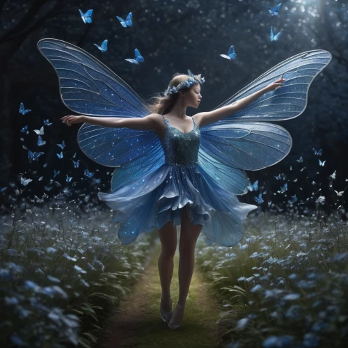 blue butterfly background,faerie,faery,little girl fairy,fairy,fairies aloft,child fairy,blue butterfly,fairy dust,fairy queen,ulysses butterfly,blue butterflies,flower fairy,butterfly background,garden fairy,rosa 'the fairy,aurora butterfly,cupido (butterfly),fairies,rosa ' the fairy,Photography,Artistic Photography,Artistic Photography 11