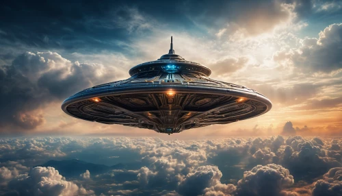 ufo,flying saucer,ufos,alien ship,extraterrestrial life,airships,saucer,ufo intercept,unidentified flying object,airship,planet alien sky,sky space concept,futuristic landscape,alien invasion,space ship,heliosphere,alien world,science fiction,extraterrestrial,futuristic architecture,Photography,General,Cinematic