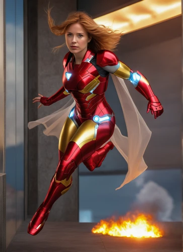 captain marvel,super heroine,sprint woman,ironman,iron-man,iron man,super hero,red super hero,superhero,iron,marvels,scarlet witch,symetra,firespin,olallieberry,ammo,super woman,nova,silphie,avenger,Photography,General,Realistic