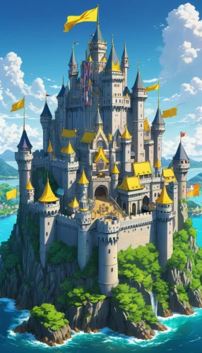 gold castle,knight's castle,water castle,castel,fairy tale castle,castleguard,castle,fairytale castle,medieval castle,summit castle,castle of the corvin,house of the sea,disney castle,templar castle,new castle,castles,castelul peles,castle ruins,fantasy world,ruined castle,Illustration,Japanese style,Japanese Style 03