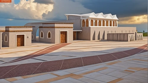 qasr al watan,qasr azraq,king abdullah i mosque,al nahyan grand mosque,islamic architectural,qasr al kharrana,3d rendering,build by mirza golam pir,egyptian temple,alabaster mosque,qasr amra,quasr al-kharana,city mosque,greek temple,mortuary temple,grand mosque,al qurayyah,3d albhabet,roman temple,al-askari mosque,Photography,General,Realistic