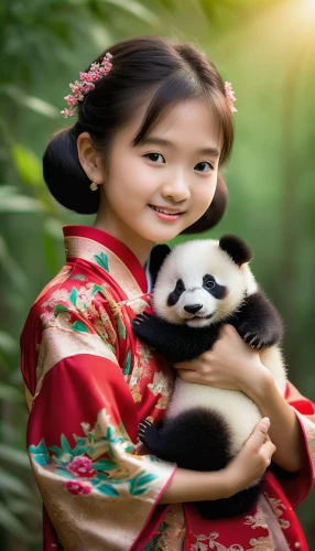 chinese panda,little panda,lun,baby panda,panda cub,kawaii panda,panda,giant panda,pandas,vietnamese woman,viet nam,cute animal,kawaii panda emoji,panda bear,children's background,bamboo flute,asian culture,dongfang meiren,vietnam,vietnam's,Conceptual Art,Daily,Daily 12