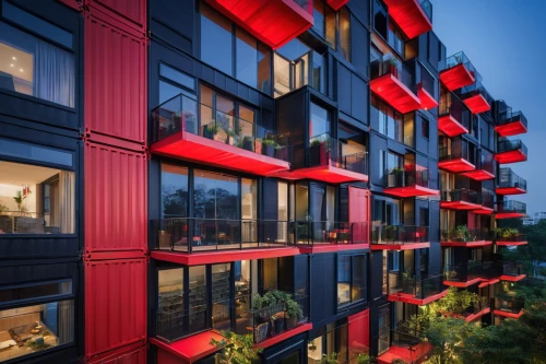 shipping containers,apartment blocks,apartment block,cube stilt houses,apartment buildings,block balcony,apartment-blocks,apartment building,apartment complex,mixed-use,apartments,shipping container,balconies,red milan,glass facade,condominium,building honeycomb,an apartment,facade panels,hotel complex,Photography,General,Commercial