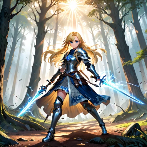 female warrior,saber,swordswoman,blue enchantress,fantasy warrior,cg artwork,6-cyl in series,massively multiplayer online role-playing game,link,defense,4-cyl in series,aa,heroic fantasy,summoner,game illustration,knight star,hamearis lucina,show off aurora,sword lily,paladin,Anime,Anime,General