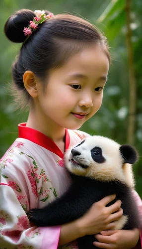 chinese panda,little panda,giant panda,baby panda,lun,panda cub,kawaii panda,panda,pandas,panda bear,kawaii panda emoji,traditional chinese,asian culture,panda face,cute animal,vietnamese woman,yunnan,tenderness,viet nam,baby animal,Conceptual Art,Daily,Daily 12