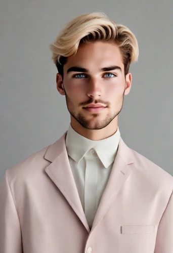 male model,a wax dummy,felix,men's suit,businessman,formal guy,ceo,rose png,man in pink,pink background,wedding suit,pompadour,realdoll,men's wear,ken,men clothes,handsome model,3d model,male elf,violin neck