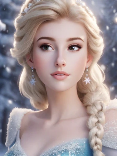 elsa,white rose snow queen,the snow queen,ice princess,suit of the snow maiden,ice queen,frozen,cinderella,rapunzel,princess sofia,princess anna,snow white,fairy tale character,winterblueher,princess' earring,aurora,eternal snow,winter rose,fairy queen,doll's facial features