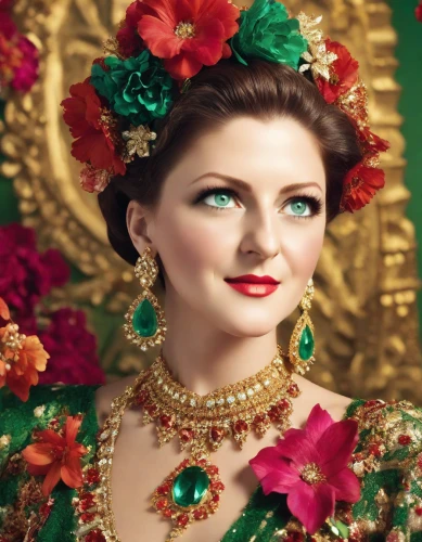 queen anne,celtic queen,princess anna,bridal jewelry,gold ornaments,miss circassian,the carnival of venice,gold jewelry,bridal accessory,christmas jewelry,emerald,christmas gold and red deco,girl in a wreath,golden weddings,russian folk style,oriental princess,diadem,adornments,jaya,jewellery