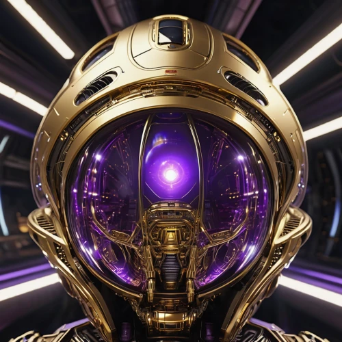 gold and purple,purple and gold,c-3po,plasma bal,gold mask,mirror ball,orb,argus,helmet,golden mask,golden egg,helm,gold chalice,purple,emperor,bot icon,gold paint stroke,welding helmet,golden frame,cinema 4d,Photography,General,Realistic