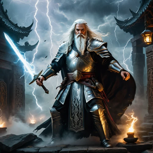 god of thunder,thorin,massively multiplayer online role-playing game,dwarf sundheim,heroic fantasy,gandalf,prejmer,norse,archimandrite,dane axe,paladin,lokdepot,odin,the wizard,xing yi quan,genghis khan,fantasy picture,wizard,collectible card game,magus,Photography,General,Fantasy