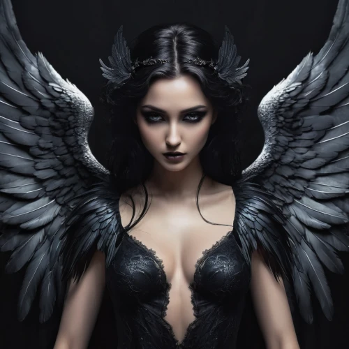 dark angel,black angel,fallen angel,angel of death,archangel,angel wings,death angel,the archangel,angelology,winged heart,winged,angel wing,angels of the apocalypse,angel girl,angel and devil,wings,angel,business angel,evil fairy,lucifer,Conceptual Art,Fantasy,Fantasy 34