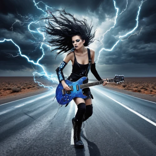 electric guitar,lady rocks,rock music,epiphone,electrified,electric blue,blue enchantress,music fantasy,rocker,tour to the sirens,guitar,electric bass,lead guitarist,acoustic-electric guitar,rock'n roll mobile,electricity,playing the guitar,rock,strom,electric power,Photography,Fashion Photography,Fashion Photography 26