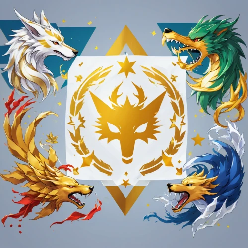 crown icons,dragon design,golden dragon,chinese icons,alliance,emblem,life stage icon,kr badge,dragon li,icon set,owl background,five elements,the order of the fields,growth icon,phoenix rooster,national emblem,fire logo,dragons,dragon slayers,golden crown,Illustration,Japanese style,Japanese Style 03