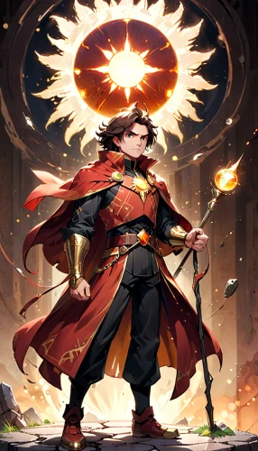 flame robin,magus,dodge warlock,emperor,fire master,the ruler,alibaba,magma,god of thunder,mage,fullmetal alchemist edward elric,yi sun sin,hero academy,gear shaper,game illustration,pillar of fire,celebration cape,star-lord peter jason quill,figure of justice,dane axe,Anime,Anime,Cartoon