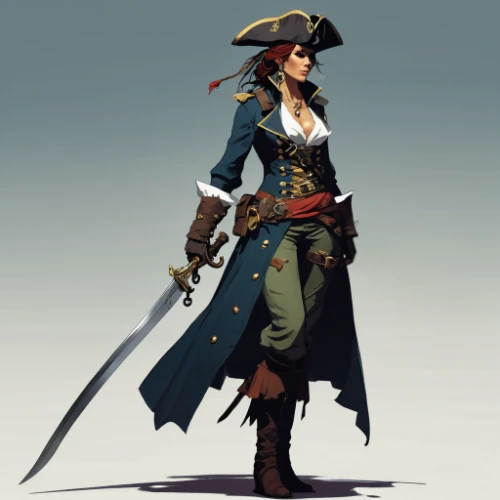 pirate,naval officer,pirates,pirate treasure,musketeer,jolly roger,pirate flag,sterntaler,piracy,tower flintlock,swordswoman,black pearl,massively multiplayer online role-playing game,sailer,female warrior,the sea maid,mariner,seafarer,assassin,ranger