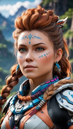 female warrior,symetra,celtic queen,artemisia,nora,warrior woman,gara,natural cosmetic,mara,vanessa (butterfly),sterntaler,tribal chief,maras,wind warrior,avatar,custom portrait,kadala,piper,shaman,neottia nidus-avis,Unique,3D,3D Character